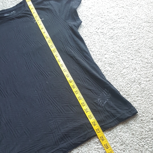 (2/$25) Danskin semi-sheer geometric pattern workout top - Picture 5 of 6